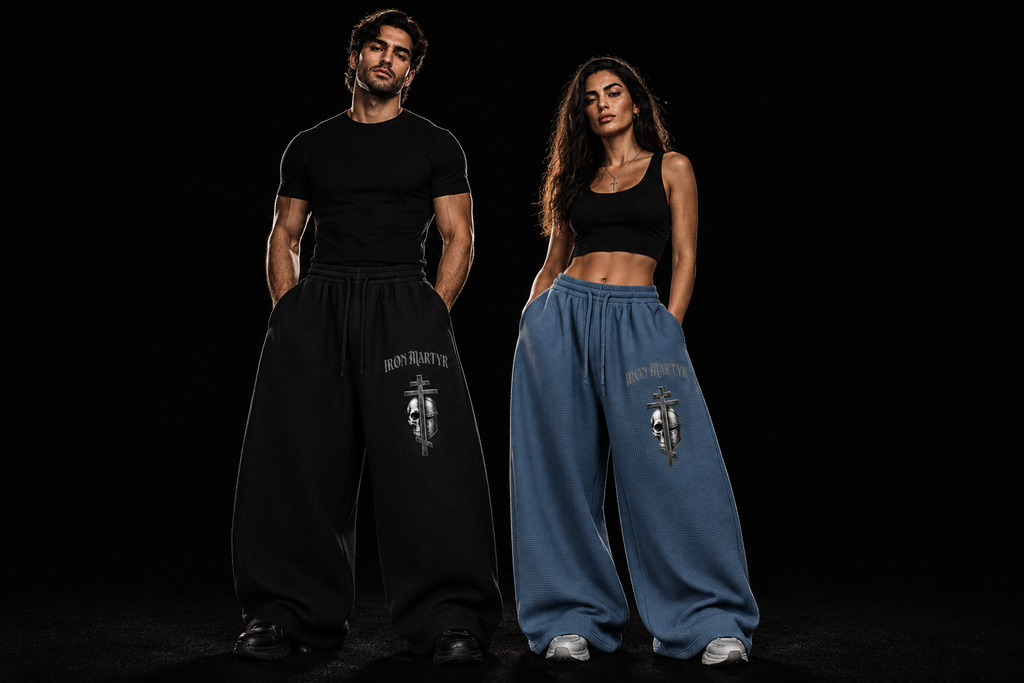 Waffle Barrel — Black & Blue, Greek Models