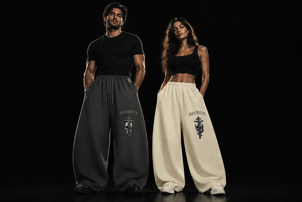 Waffle Barrel — Grey & Cream, Greek Models
