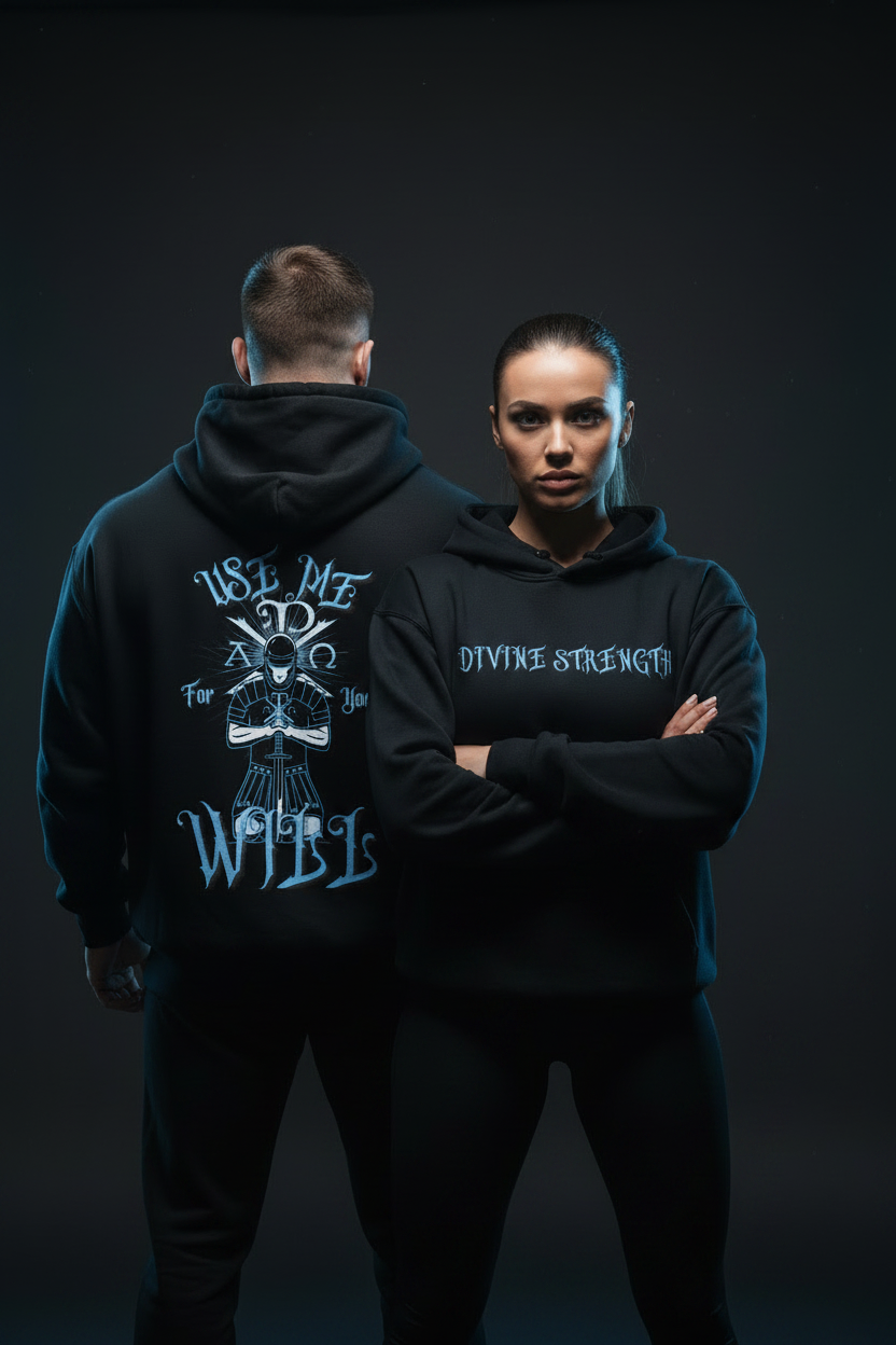 Warrior Hoodie Pose 1