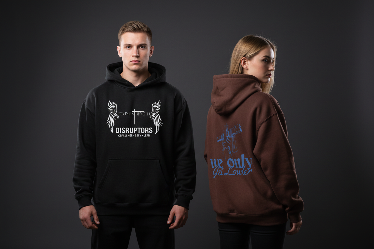 We Only Get Louder — Correct Front & Back