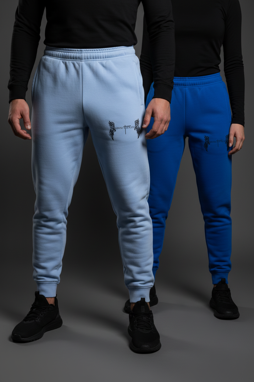 Winged Jogger Sweatpants — Unisex Duo