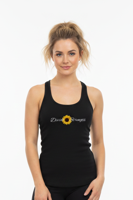 Women's Sunflower Tank - Front View